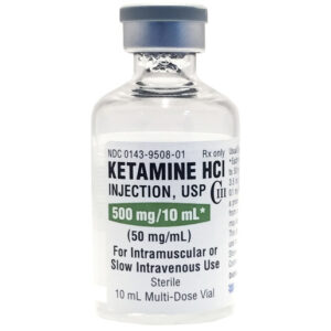 Injection de kétamine HCl